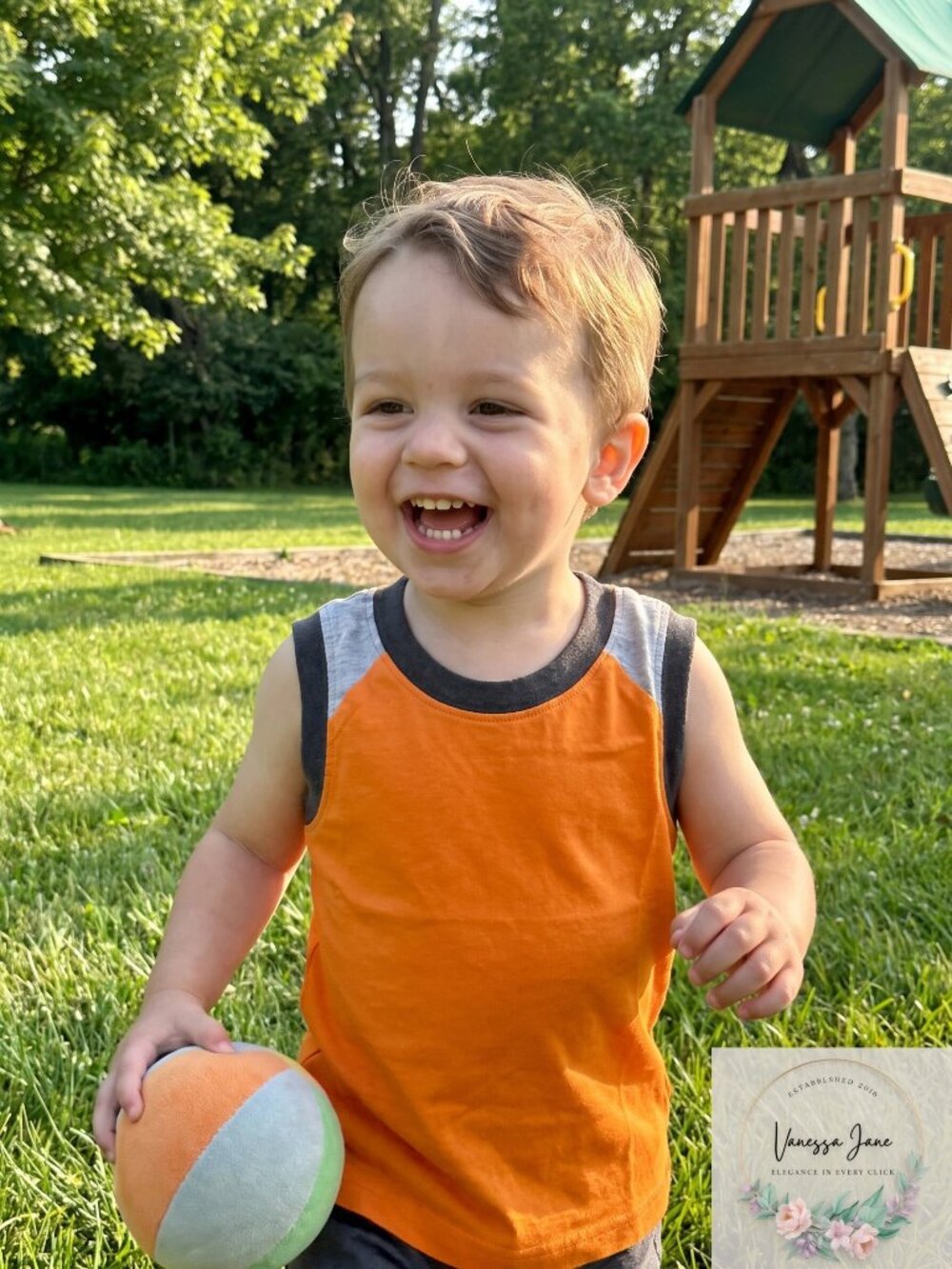 French Toast Boys Colorblock Muscle Tee Size 12 Months